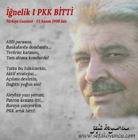 PKK BİTTİ