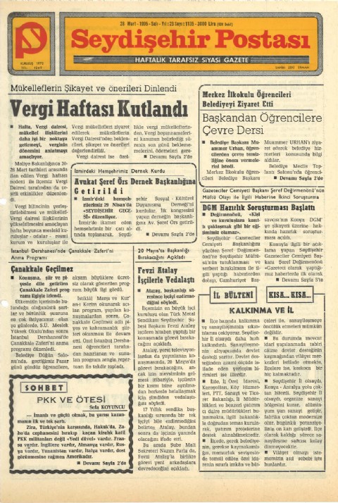 PKK ve Ötesi - Seydişehir Postası I 1995