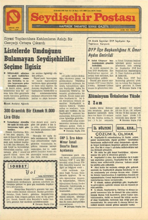 Yol - Seydişehir Postası I 1995