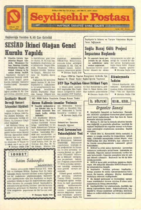 Saim Sakaoğlu - Seydişehir Postası I 1996