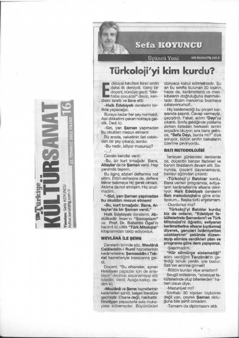 Türkoloji’yi Kim Kurdu